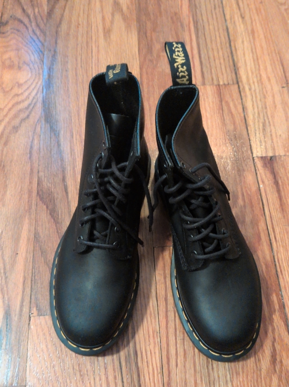 Dr. Martens 1460 Black "For Life" Boots - Picture 2 of 6